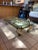 1960s Hollywood Regency Gilt Metal and Glass Coffee Table For Sale In Dallas - Image 6 of 12