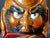 Japanese Hand Carved Japanese Daruma Doll Wood 7” Bodhidharma Red Figure For Sale - Image 3 of 12