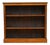English Victorian Open Bookcase in Walnut, 1890 For Sale