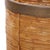 French French Rattan and Brass Basket, C 1970 For Sale - Image 3 of 6