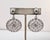 Mid-Century Modern Vintage C1973 Signed Napier Rhodium Plated Openwork Drop Clip Earrings-2 Pieces For Sale - Image 3 of 8