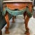 Early 20th Century Petite Burnt-Orange Side Table From Italy For Sale - Image 10 of 12