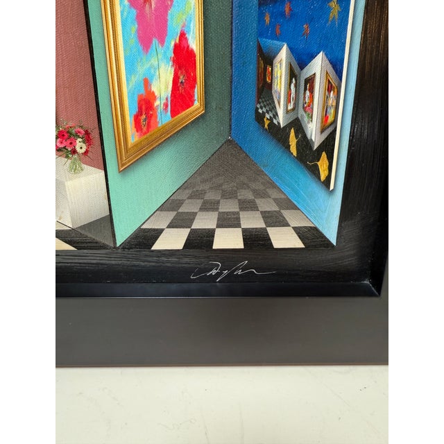 Blue Circa 2010 Dominic Pangborn New Dimension-Art in Motion Giclee Print, Signed + Certificate For Sale - Image 8 of 12
