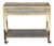 Mid-Century Modern Brass and Lucite Cart For Sale