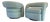 Signed Weiman Targa Swivel Chairs, a Pair For Sale