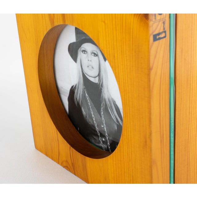 Federico Simone for Artek Modernist Pine Picture Frame For Sale - Image 9 of 11