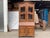 Chestnut French Cherry Bookcase/Secretary For Sale - Image 8 of 11