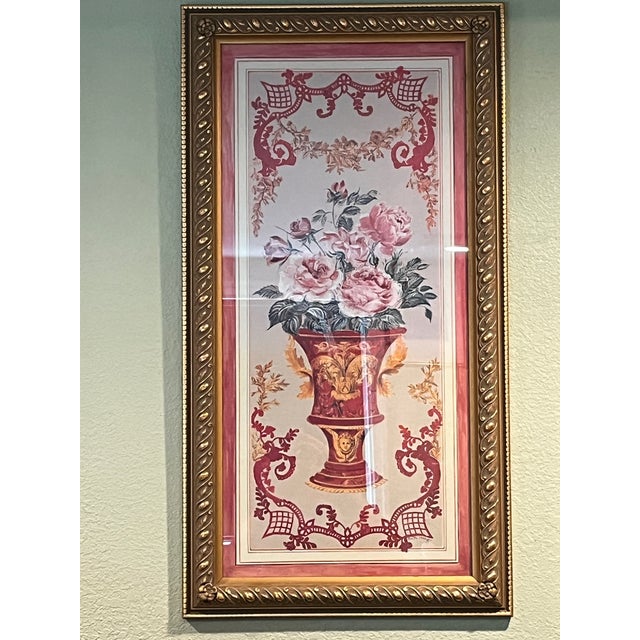 Bring timeless elegance and refined French Country charm into your home with this striking vintage framed botanical print....