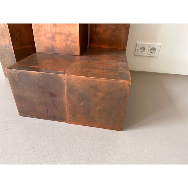 Paul Kelley, Magnetic Copper Cubes, 2000s, Copper, Set of 10 For Sale - Image 10 of 12