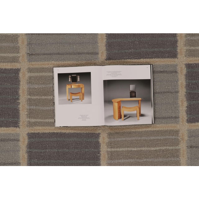 Contemporary Scandinavian Style Geometric Wool Rug, by Rug & Kilim, India For Sale - Image 9 of 10