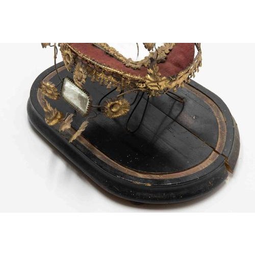 French Wedding Globe, Late 19th Century For Sale - Image 4 of 8