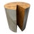 Burlwood and Chrome Pedestal Dining Table by Leon Rosen for Pace For Sale