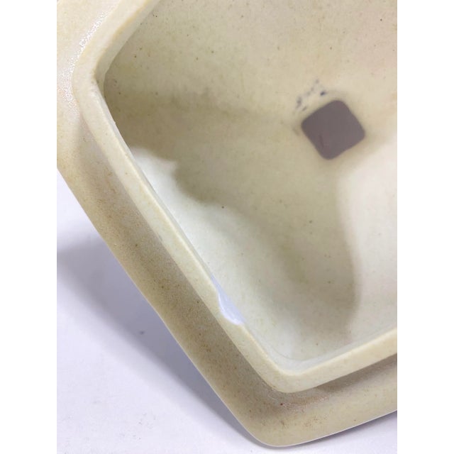 Blue & White Koi Ginger Jar With Lid – Chinoiserie Porcelain Vase, Fish Motif Decor For Sale - Image 11 of 11