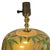 Vintage Hollywood Regency Style Hand-Painted Yellow Ceramic Bird and Bamboo Table Lamps - a Pair For Sale - Image 10 of 13