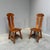 Brown Vintage Dining Chairs by De Puydt, Belgium, 1960s, Set of 2 For Sale - Image 8 of 8