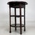 Antique English Edwardian Oak Round Side Table, 1900s For Sale - Image 3 of 13