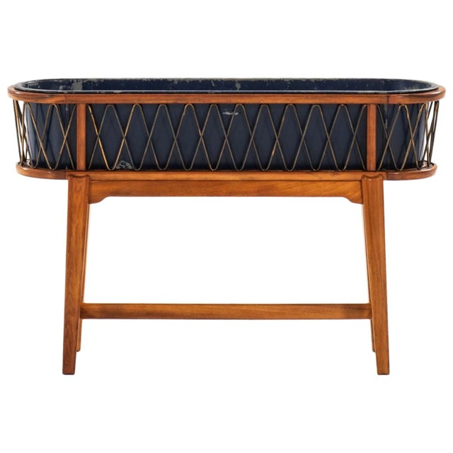 Plant Stand Table Attributed to Carl-Axel Acking, Sweden, 1940s For Sale - Image 9 of 9