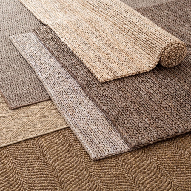 Contemporary Dash & Albert by Annie Selke Diamond Natural Woven Sisal Rug, 8' 6" x 11' 6" For Sale - Image 3 of 6