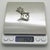 Metal Vintage Italian Silver Stag Deer Figurine Miniature, Milan, 1950s For Sale - Image 7 of 10