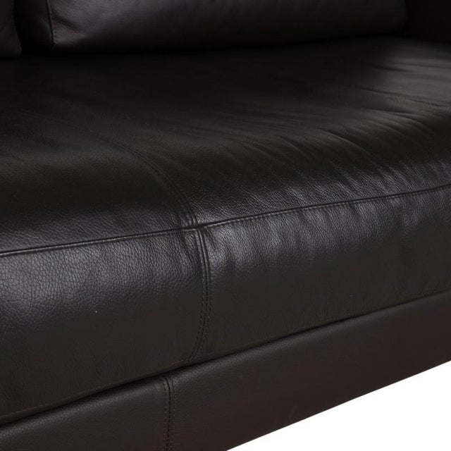 Animal Skin Vida Two-Seater Leather Sofa from Rolf Benz For Sale - Image 7 of 15