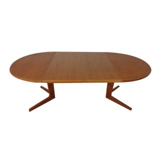 Extendable Teak Dining Table by Bernhard Pedersen & Son, Denmark, 1960s For Sale