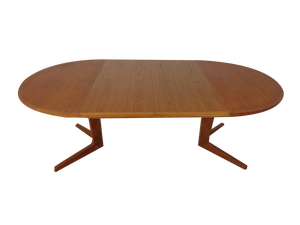 Extendable Teak Dining Table by Bernhard Pedersen & Son, Denmark, 1960s