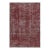 Vintage Zeki Müren Rug in Burgundy With Geometric Patterns, From Rug & Kilim For Sale