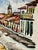 Rustic Henry Emil Salloch Original Watercolor on Paper Street Scene, Uruapan Mexico. 1961. For Sale - Image 3 of 6