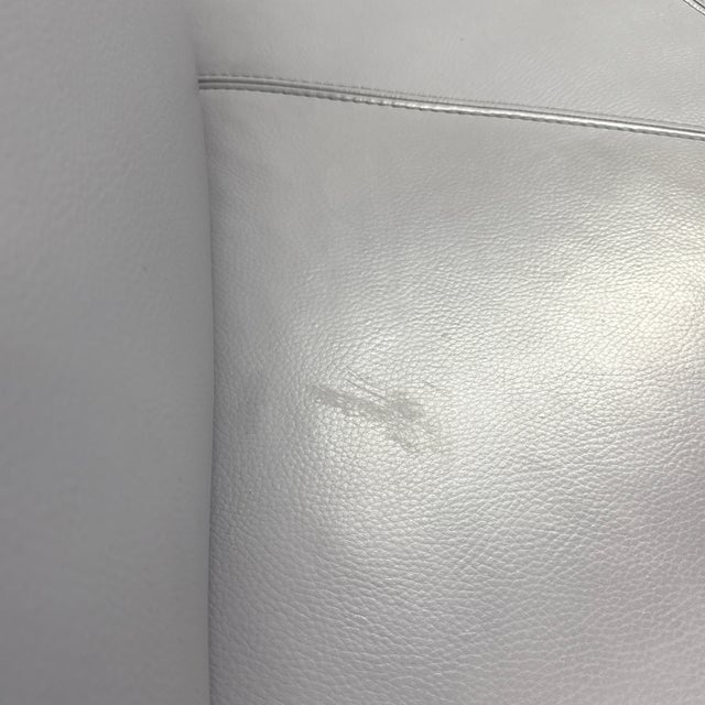 Roche Bobois Gabriele Assmann & Alfred Kleene for Cierre Imbottiti Tangram Leather Sofa For Sale - Image 11 of 12