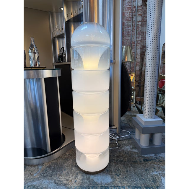 1970s Carlo Nason “Sfumato” Lt316 Murano Glass Floor Lamp for Vetrerie Nason For Sale - Image 5 of 7