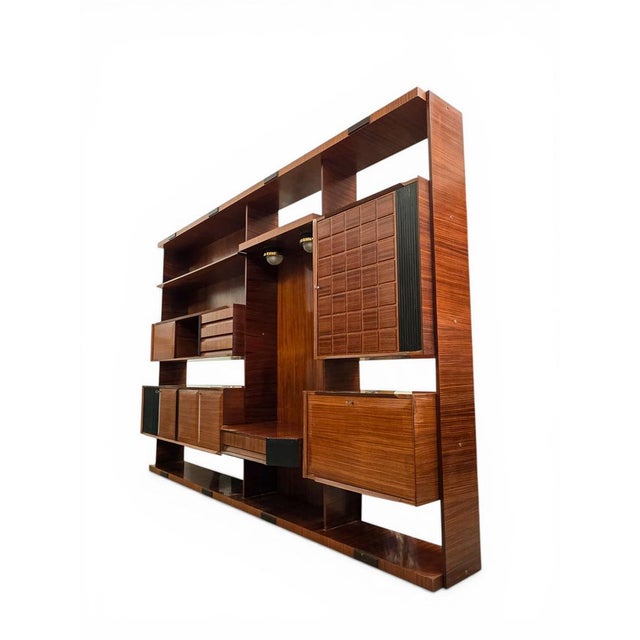 Italian Modular Wall Unit by Dassi, 1960s For Sale - Image 6 of 17