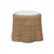 Crafted with high-quality rattan, this round stool features a charming natural finish that adds a warm and inviting vibe...