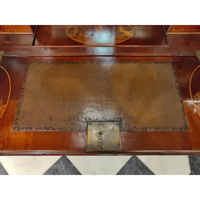 Flemish Bureau Bookcase, 1720s For Sale - Image 9 of 12