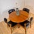 Extending Round Dining Table in Teak, 1960s For Sale - Image 4 of 10
