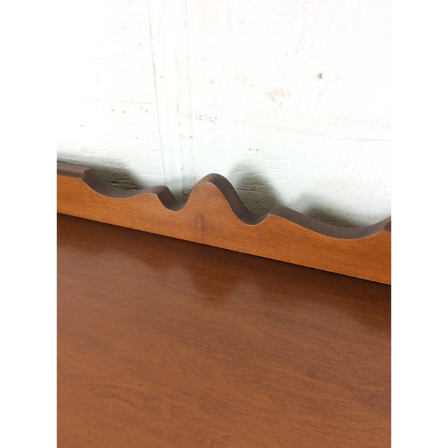 Antique Country Style Maple Sideboard With Turned Wood Pulls For Sale - Image 12 of 18