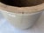 Beige Antique Stone Ware Crock With Early Us Federal Patriotic Eagle and Canons Flag For Sale - Image 8 of 11