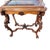 1920 Ornate Carved Angel Display Table With Glass Top and Sculptural Legs For Sale - Image 11 of 18
