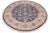 Transform your space with the Kafkaz Chobi Peshawar Round Hand‑Knotted Wool Rug, crafted by skilled Turkish artisans using...
