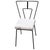 Mid-Century Modern Mid-Century Iron Wire Art Side Dining Geometric Chair by Homecrest, Pair For Sale - Image 3 of 9