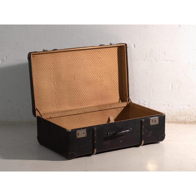 Vintage Travel Trunk in Vulcanised Fibre from Wico, Germany, 1930 For Sale - Image 5 of 13