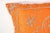 Orange Accent Throw Pillow Embellished With Sequins and Beads For Sale - Image 4 of 16