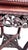 Antique Carved Asian Marble Top Chinese Stands a Pair For Sale - Image 11 of 12