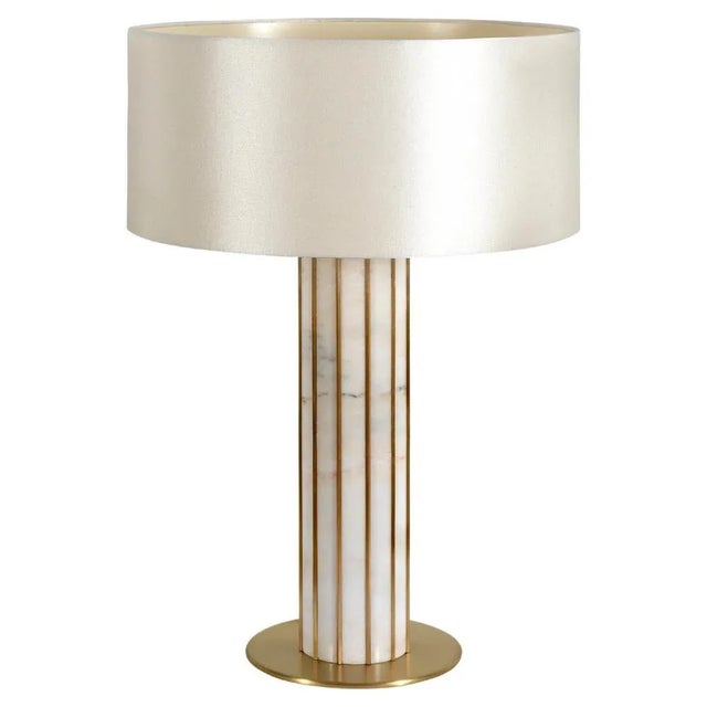 Seagram Table Lamp in Estremoz Marble by InsidherLand For Sale - Image 6 of 6