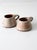Tan Vintage Studio Pottery Mugs Pair For Sale - Image 8 of 12