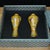 Chinese Cloisonné Vase Pair With Original Silk Box / Crane & Cloud Motif For Sale In Los Angeles - Image 6 of 9