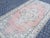 Textile 1970s Turkish Oushak Pink Pastel Rug- 5′1″ × 9′3″ For Sale - Image 7 of 8