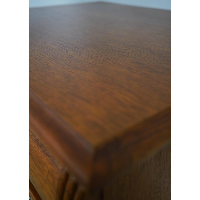 Lexington Oak Victorian Mansion 6 Drawer Lingerie Chest Semainier For Sale - Image 10 of 16