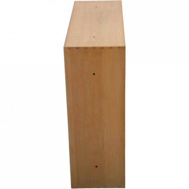 Vintage Bookcase in Oak by Mogens Koch, 1980s For Sale - Image 10 of 12