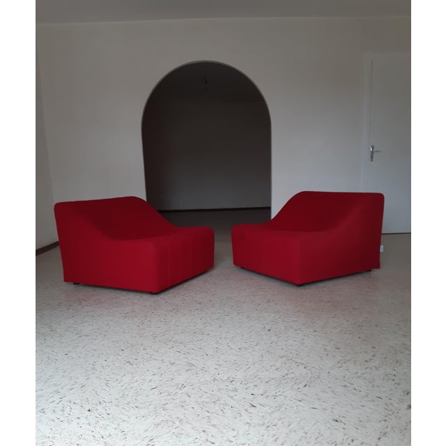 1980s Chromatique Model Lounge Chairs by Kwok Hoi Chan for Steiner, 1980s, Set of 2 For Sale - Image 5 of 12