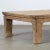 Rustic Vintage Weathered Natural Ming Style Coffee Table For Sale - Image 3 of 4